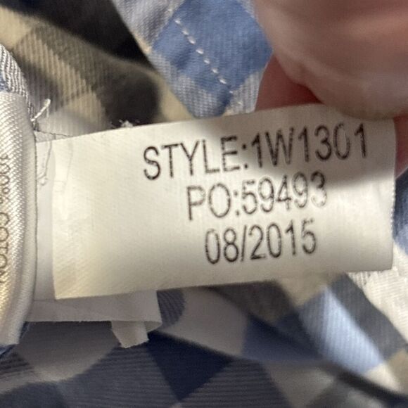 Vineyard Vines Men's Button Down Slim Fit Tucker Shirt Whale Blue Grey Large - Picture 2 of 16